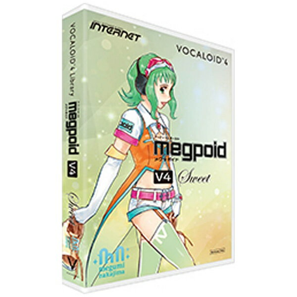 インターネット｜INTERNET 〔Win・Mac版〕 VOCALOID 4 Library　Megpoid V4 Sweet[VOCALOID4LIBRARYM]