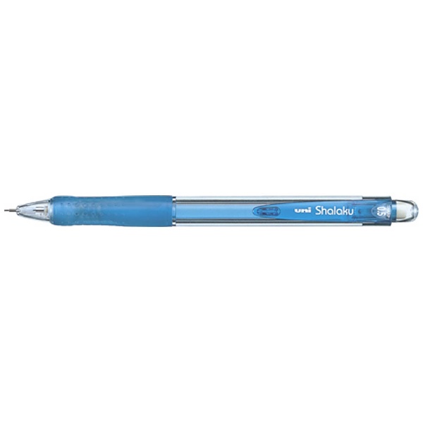 三菱鉛筆｜MITSUBISHI PENCIL ベリーシャ楽 シャープペンシル(シャーペン） 透明水色 M5100T.8 0.5mm