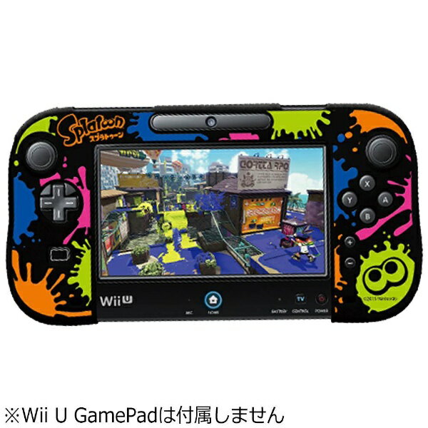 キーズファクトリー｜KeysFactory シリコンカバーコレクション for Wii U GamePad（スプラトゥーン） TYPE-B【Wii U】