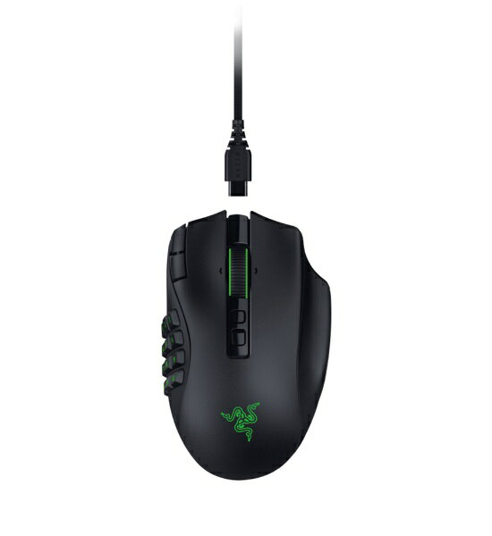 【2026年09月04日発売】 RAZER｜レイザー ゲーミングマウス Naga V3 Pro - MMO Wireless RZ01-05660100-R3A1 [光学式 /有線／無線(ワイヤレス) /23ボタン /Bluetooth・USB]