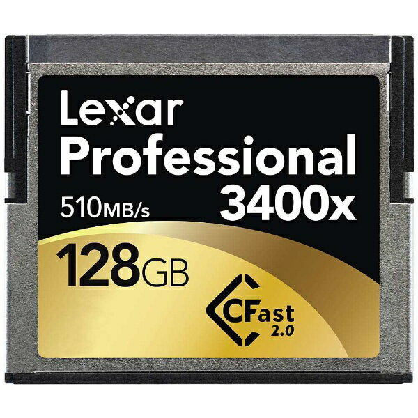 レキサー　Lexar CFastカード LC128CRBJP3400 [128GB][LC128CRBJP3400]