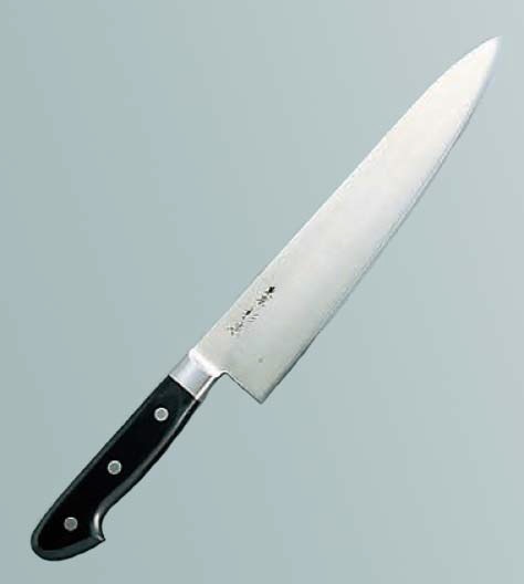 杉本刃物 杉本　ツバ付最上品（A）洋庖丁（日本鋼）牛刀　30cm biccamera-15614920 楽天ビック(ビックカメラ×楽天) パッケージ画像