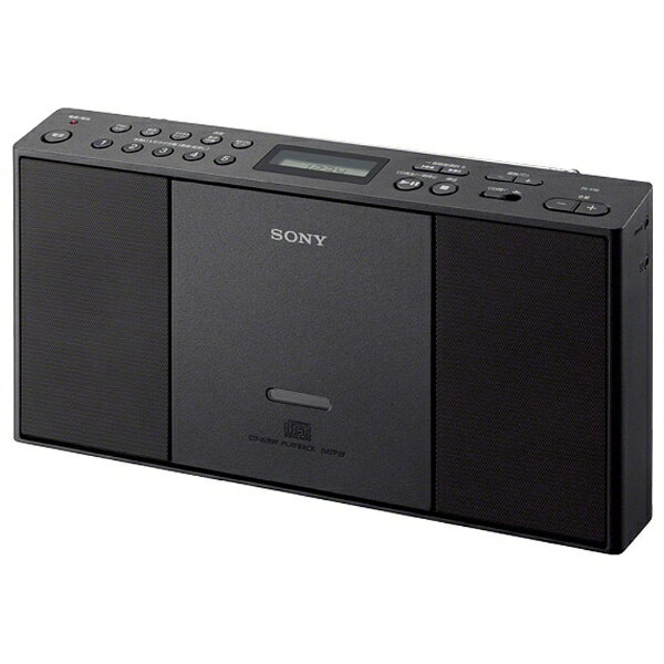 【送料無料】 ソニー　SONY 【ワイドFM対応】CDラジオ（ラジオ+CD）（ブラック）　ZS-E30BC[ZSE30BC]