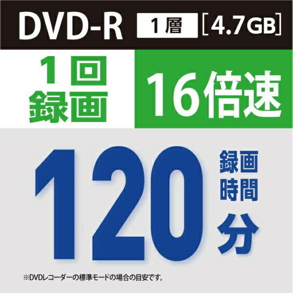 Verbatim�åС��٥����� Ͽ����DVD-R Verbatim�ʥС��٥������ VHR12JC10V1 [10��]