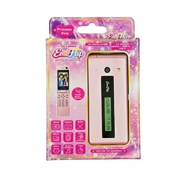 【2026年09月18日発売】 リリック｜LYRIC トイカメラエモフリップHS07プリンセスピンク