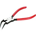 京都機械工具|KYOTO TOOL 曲型スナップリングプライヤ穴用 Ф1.2 SCP172L