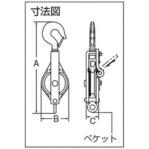 ���꡼���å���H.H.H. MANUFACTURING ���Ϸ���ְ�֥��ʥå����եå���75mm��75X1S�ڲٽ�0.5ton ��