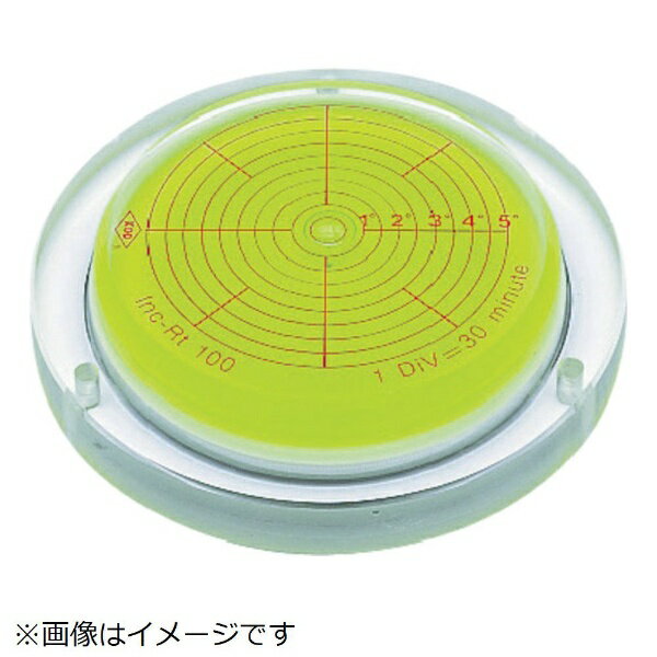 乐天商城 - アカツキ製作所｜AKATSUKI MFG 取付穴付角度計付丸台型アイベル水平器　INCRT150《※画像はイメージです。実際の商品とは異なります》