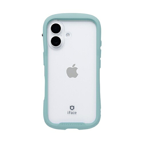 【2026年09月11日発売予定】HAMEE　［iPhone 16専用］iFace Reflection強化ガラスクリアケース iFace ペールグリーン　41-195912