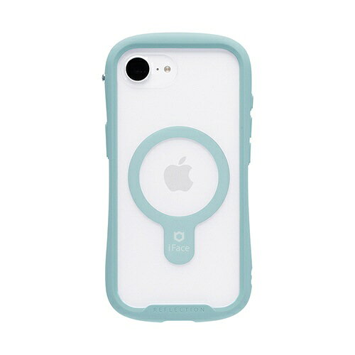 HAMEE｜ハミィ [iPhone 17e/16e専用]iFace Reflection MagSynq 強化ガラスクリアケース iFace ペールグリーン 41-196018