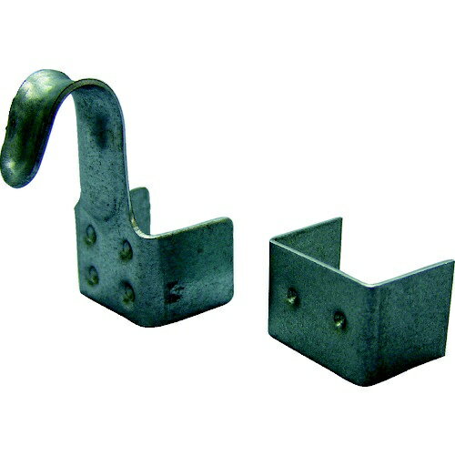 ユタカメイク｜YUTAKA 金具　ゴムロープ金具Aセット　平ゴム用平行金具♂♀各1　20mm平ゴム用　GA01