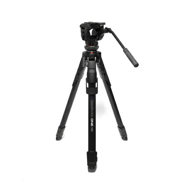 【2026年11月下旬】 Manfrotto｜マンフロット ONE Video アルミニウム三脚 500X 雲台キット MKONEVA-500X [3段 /ビデオ雲台]