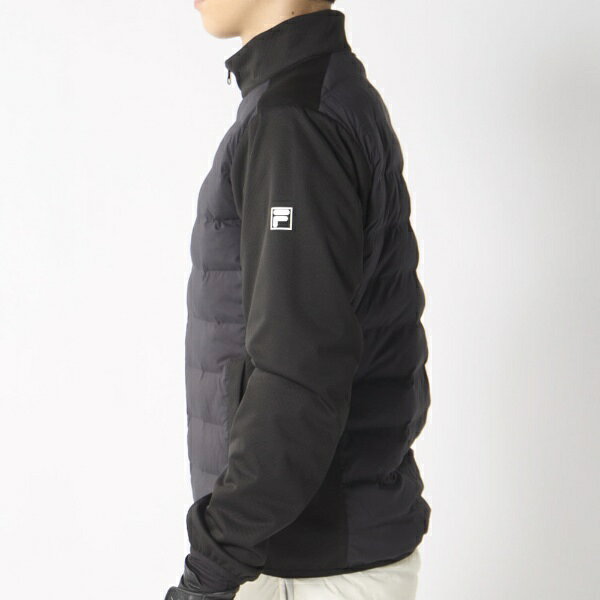 フィラゴルフ｜FILA GOLF メンズ ハイブリットダウンブルゾン ブラック 786211 [メ...