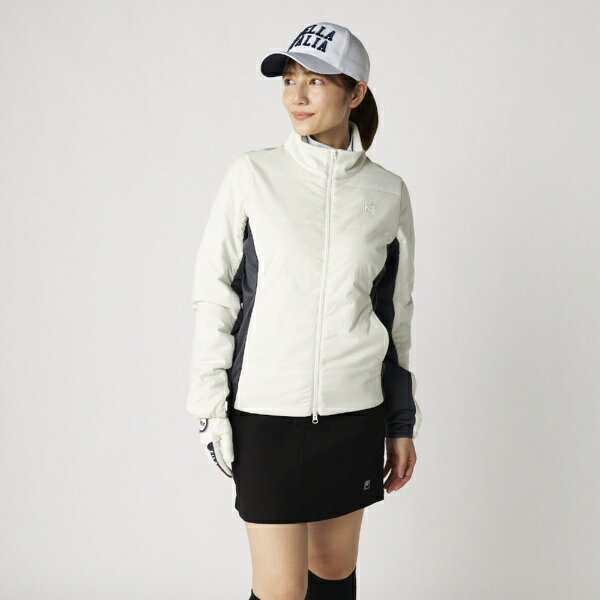 フィラゴルフ｜FILA GOLF レディース 中綿ボンディングブルゾン オフホワイト 796212 [レディース /Mサイズ]【返品交換不可】