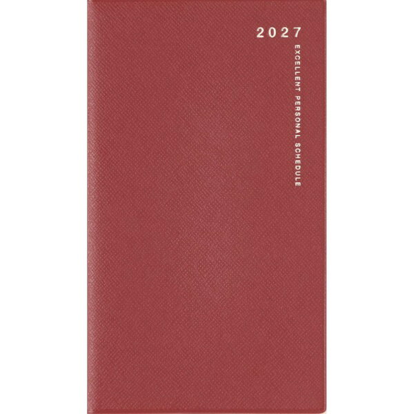 月間ページとメモのシンプル手帳■【高橋の2027年版1月始まり】リベルシリーズ「薄さ」と「軽さ」が人気の土日均等タイプ。1冊目にはもちろん、趣味用のサブ手帳としてもオススメ。カレンダー感覚で見やすい日曜始まり。■本体付録■年齢早見表■別冊メモ■その他付録【別冊メモ】あり　【別紙付録】なし■WEB付録あり