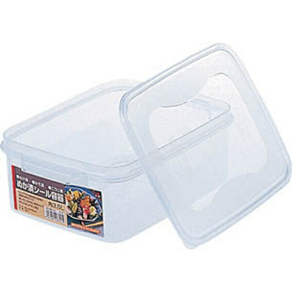 リス｜RISU シール容器　角　8型　GSIS314《※画像はイメージです。実際の商品とは異なります》