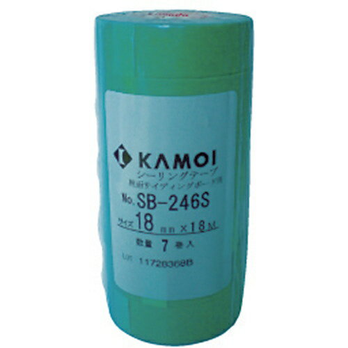 KAMOI�å����ù��� �ޥ����󥰥ơ��ץ����ǥ����� 7��������18mm/Ĺ��18m�� ���꡼�� SB246SJAN18