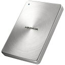 I-O DATA｜アイ オー データ HDPX-UTC2S 外付けHDD シルバー 2TB /ポータブル型 HDPXUTC2S