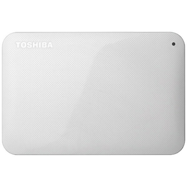 【送料無料】 東芝　TOSHIBA HD-AC50GW 外付けHDD CANVIO BASICS HD-ACシリーズ ホワイト [ポータブル型 /500GB]