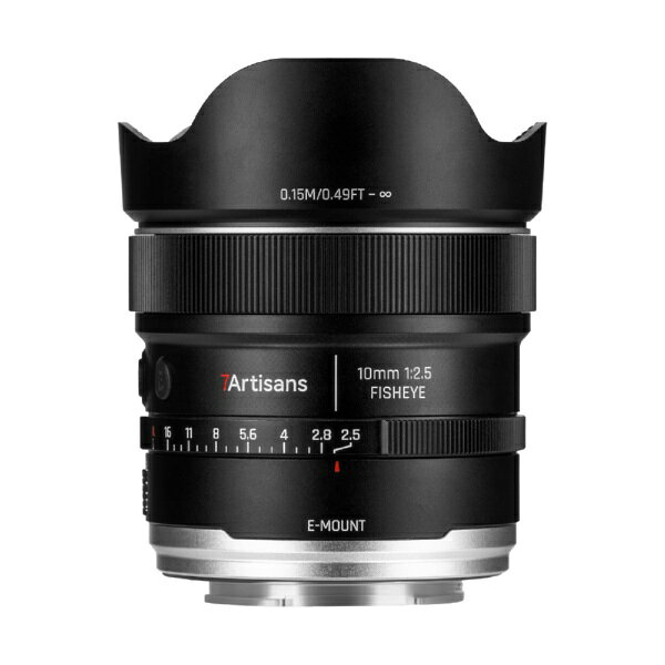 七工匠｜7artisans 7Artisans MAX AF 10mm F2.5 Fisheye ソニーEマウント 7A-10F25AF-E-B