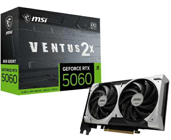 楽天市場】MSI GeForce RTX 4060 VENTUS 2X 8G OCの通販