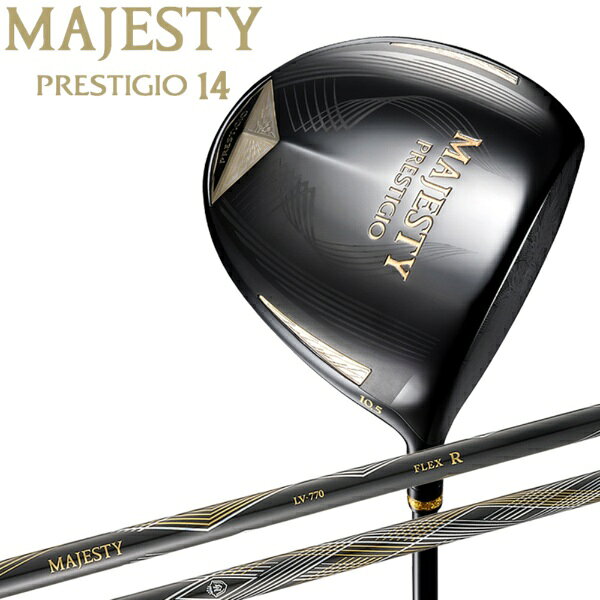 マジェスティ｜MAJESTY ドライバー プレステジオ 14 PRESTIGIO 14 ブラック [10.5 /LV770 BLACK /R /メンズ /右利き用]