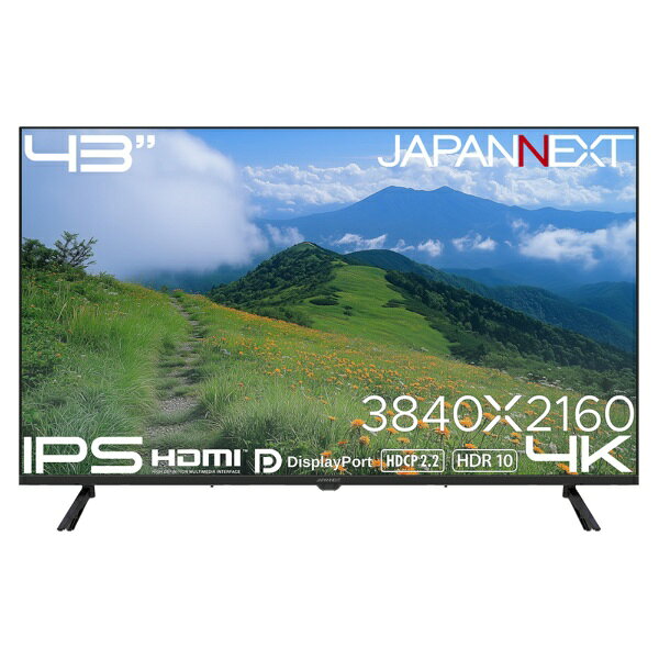 JAPANNEXT ジャパンネクスト PCモニター 2年保証 JN-IPS43U 43型 4K(3840×2160） ワイド 6 biccamera-15716593 楽天ビック(ビックカメラ×楽天) サンプル画像2