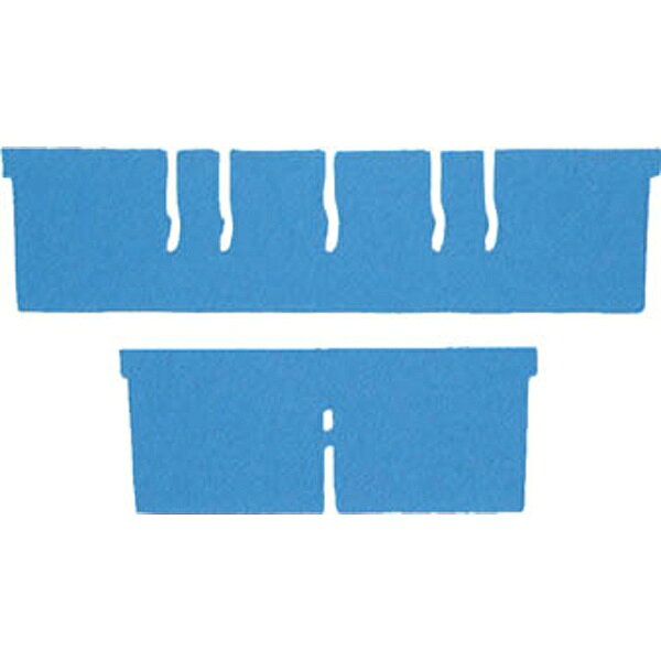 【用途】・TR-22用仕切板【仕様】・色： ブルー・幅（mm）： 356・タイプ： 短仕切板・高さ（mm）： 140・適合コンテナ： TR-27・厚さ（mm）： 5・TR22用専用仕切板　小