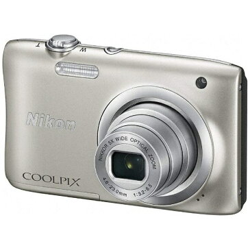 【送料無料】 ニコン A100 コンパクトデジタルカメラ COOLPIX（クールピクス） シルバー