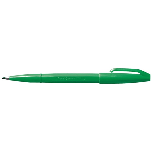 ぺんてる｜Pentel 水性サインペン 緑 S520-DD