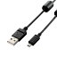 쥳ELECOM ³USB֥(ʿmini8pin)1.5m DGW-F8UF15BK[DGWF8UF15BK]