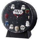 【送料無料】 リズム時計 目覚まし時計 「12FIGURES ALARM CLOCK/スター・ウォーズ」 4ZEA26MC02