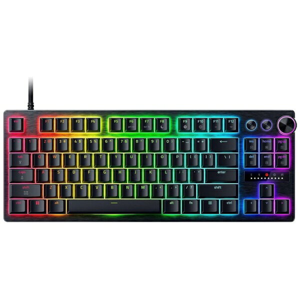 RAZER Huntsman V3 Pro Low-profile Tenkeyless 8KHz RZ03-05850100-R3M1 [有線]