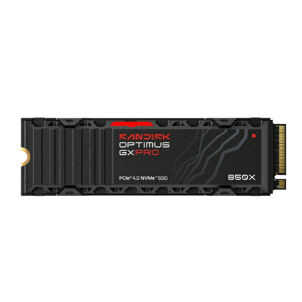 SanDisk｜サンディスク SANDISK Optimus GX Pro 850X NVMe 2000GB M2 ヒートシンク搭載 SDSP81200TAH-000E0 [2TB /M.2]