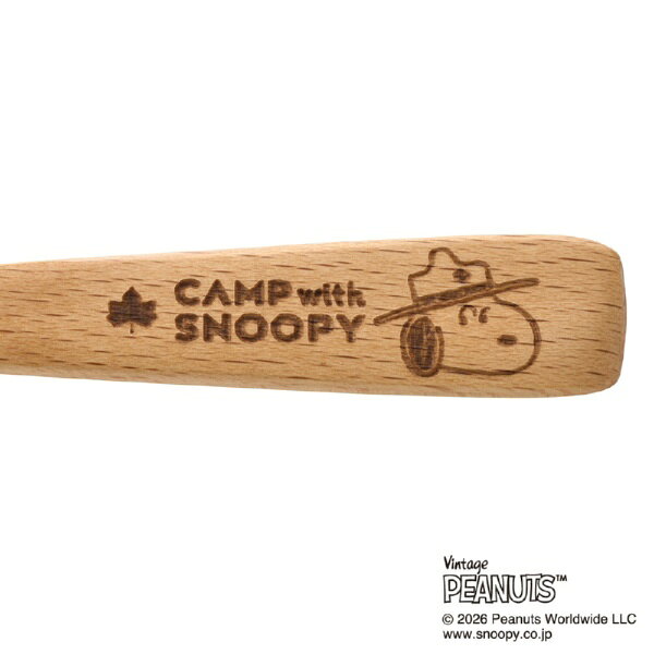 ロゴス｜LOGOS SNOOPY 木製スプーン 86001171