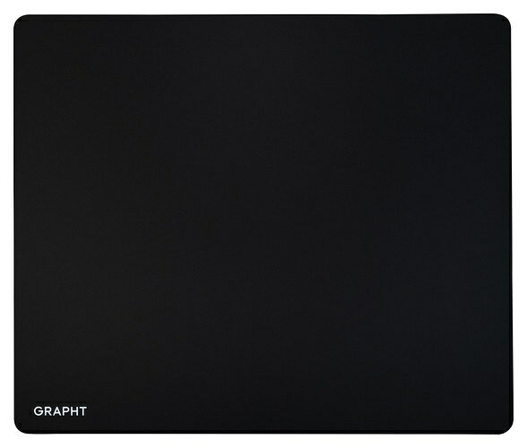 【2026年09月30日発売】 GRAPHT [FPS向けガラスマウスパッド/厚さ1.5mm] THE SHOOTER - Glass Mouse Pad Nexus (Black) GRT121-BLK-ONE