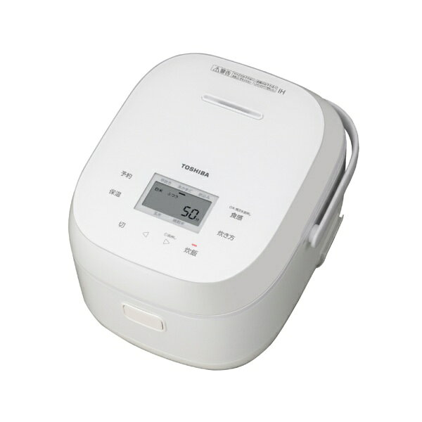 東芝（TOSHIBA） IH炊飯器 RC-10BHA(W) ホワイト　炊飯容量：5.5合