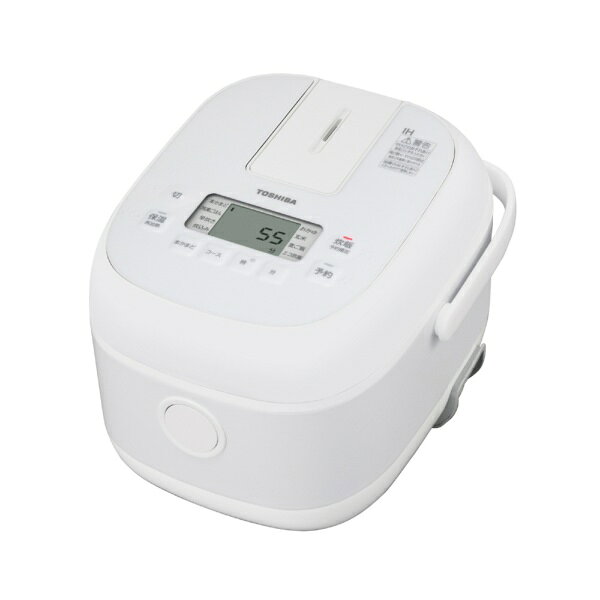 東芝（TOSHIBA） IH炊飯器 RC-5XA(W) ホワイト　炊飯容量：3合