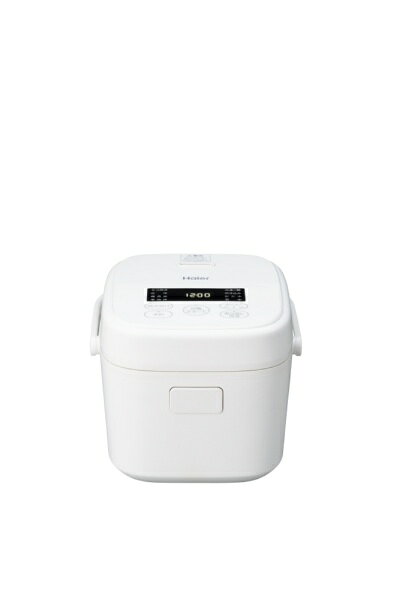 ハイアール マイコンジャー炊飯器（3合炊き）　ホワイト JJ-M33A-W Haier 炊飯器　一人暮らし　3合 [JJM33AW]