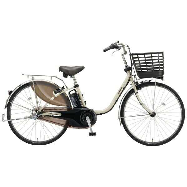 Panasonic｜パナソニック 電動アシスト自転車 ビビ・DX ViVi・DX ホワイトグレー B...