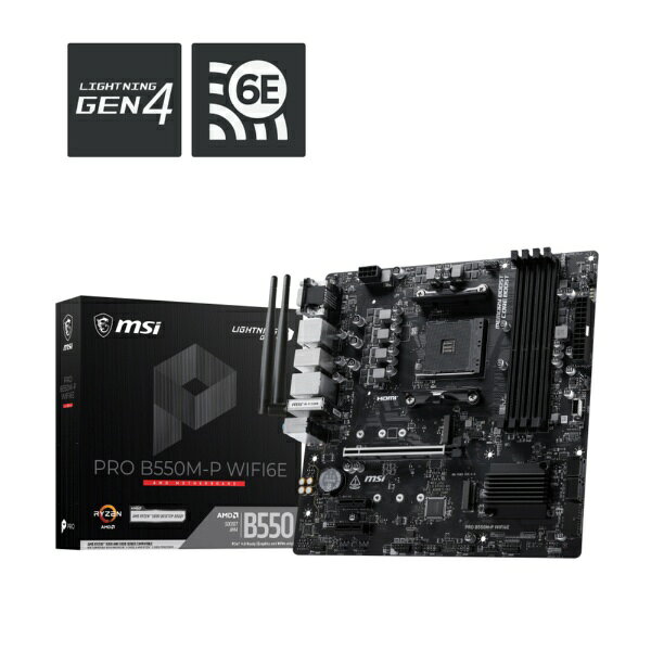 マザーボード「PRO B550M-P WIFI6E」