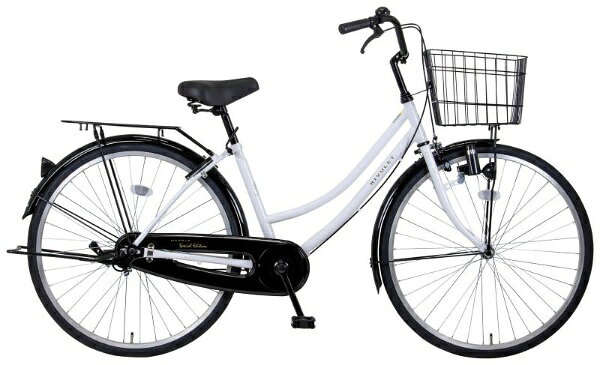 MARUKIN｜マルキン 自転車 リブレットホーム261-H ホワイト [26インチ]【キャンセ...