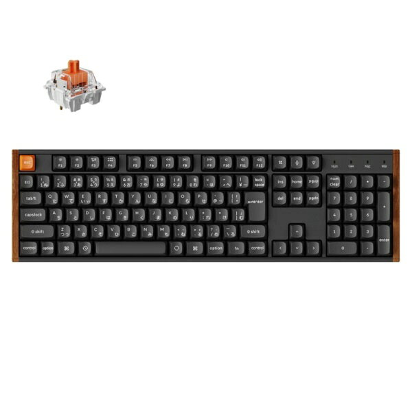 Keychron キーボード K10 Max RGBライト(静音赤軸) K10M-G6W-JIS
