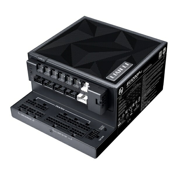 LIANLI｜リアンリ EDGE Platinum V2 1200W with EDGE Hub V2 Black [1200W /ATX /Cybenetics Platinum /80PLUS Platinum]