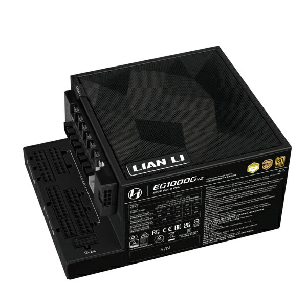 LIANLI EDGE Gold V2 1000W with EDGE Hub V2 Black [1000W /ATX /Cybenetics Gold /80PLUS Gold]