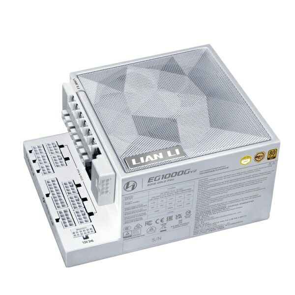 LIANLI EDGE Gold V2 1000W with EDGE Hub V2 White [1000W /ATX /Cybenetics Gold /80PLUS Gold]