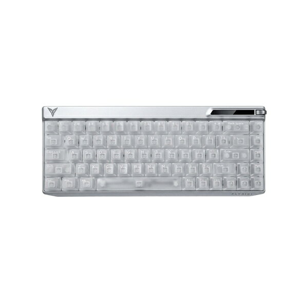 FLYDIGI ゲーミングキーボード（68キー英語配列） FS68-WH [有線 /英語配列 /磁気スイッチ]