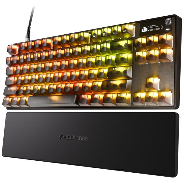 SteelSeries Apex Pro TKL Gen 3 Steel US 英語配列 Steel 64981 [有線 /英語配列 /磁気スイッチ]