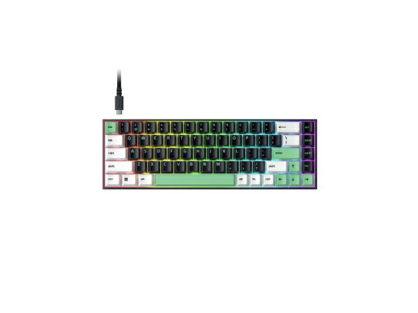 【2026年10月09日発売】 RAZER ゲーミングキーボード Reclusa X Mini 65％(US配列) RZ03-05980100-R3M1 [有線 /英語配列 /メカニカル]