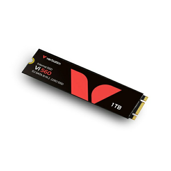 Verbatim（バーベイタム） Verbatim バーベイタム 内蔵SSD Vi560 SATA III M.2 1TB_49364-J Verbatim（バーベイタム） [1TB /M.2]